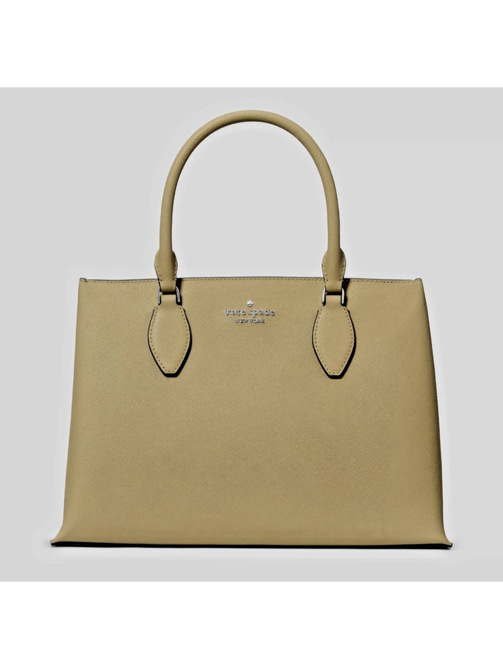 New Kate Spade Rae Medium Satchel Saffiano Elm